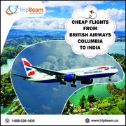 Tripbeam | Cheap Flights from British Airways Columbia to India
